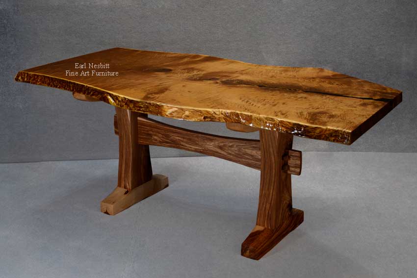 live edge table